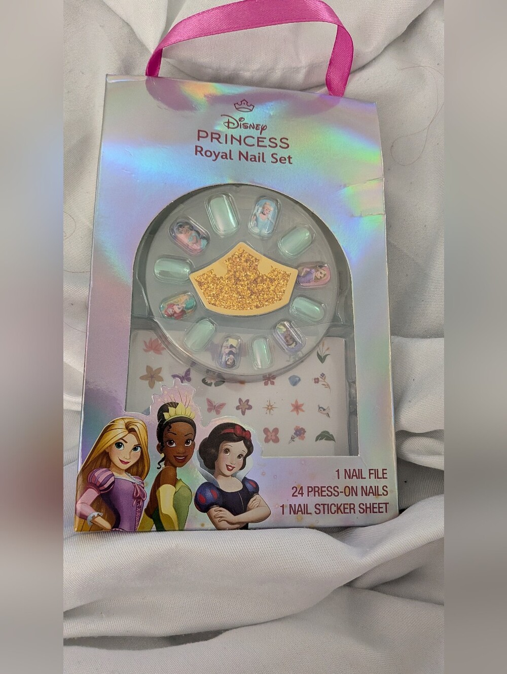 Disney Princess Royal Nail Set - Mint, Pink & Gold